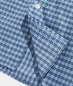 Button-Down Shirts<Vineyard Vines On-The-Go brrr° Gingham Shirt Jke Blue Gingham