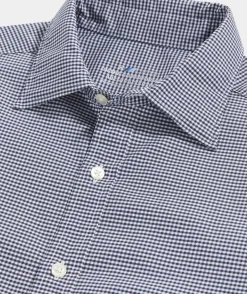 Button-Down Shirts<Vineyard Vines On-The-Go brrrº Gingham Spread Collar Shirt Blue Blzr Plaid