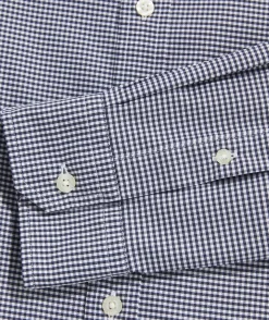 Button-Down Shirts<Vineyard Vines On-The-Go brrrº Gingham Spread Collar Shirt Blue Blzr Plaid