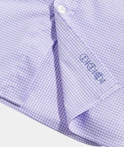 Button-Down Shirts<Vineyard Vines On-The-Go brrrº Gingham Spread Collar Shirt Freesia Plaid