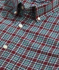 Button-Down Shirts<Vineyard Vines On-The-Go brrrº Plaid Shirt Pld Crimson
