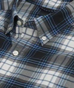 Button-Down Shirts<Vineyard Vines On-The-Go brrrº Plaid Shirt Jet Black