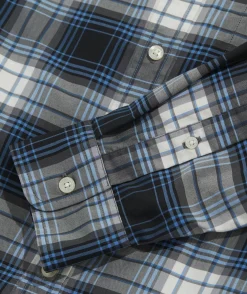Button-Down Shirts<Vineyard Vines On-The-Go brrrº Plaid Shirt Jet Black