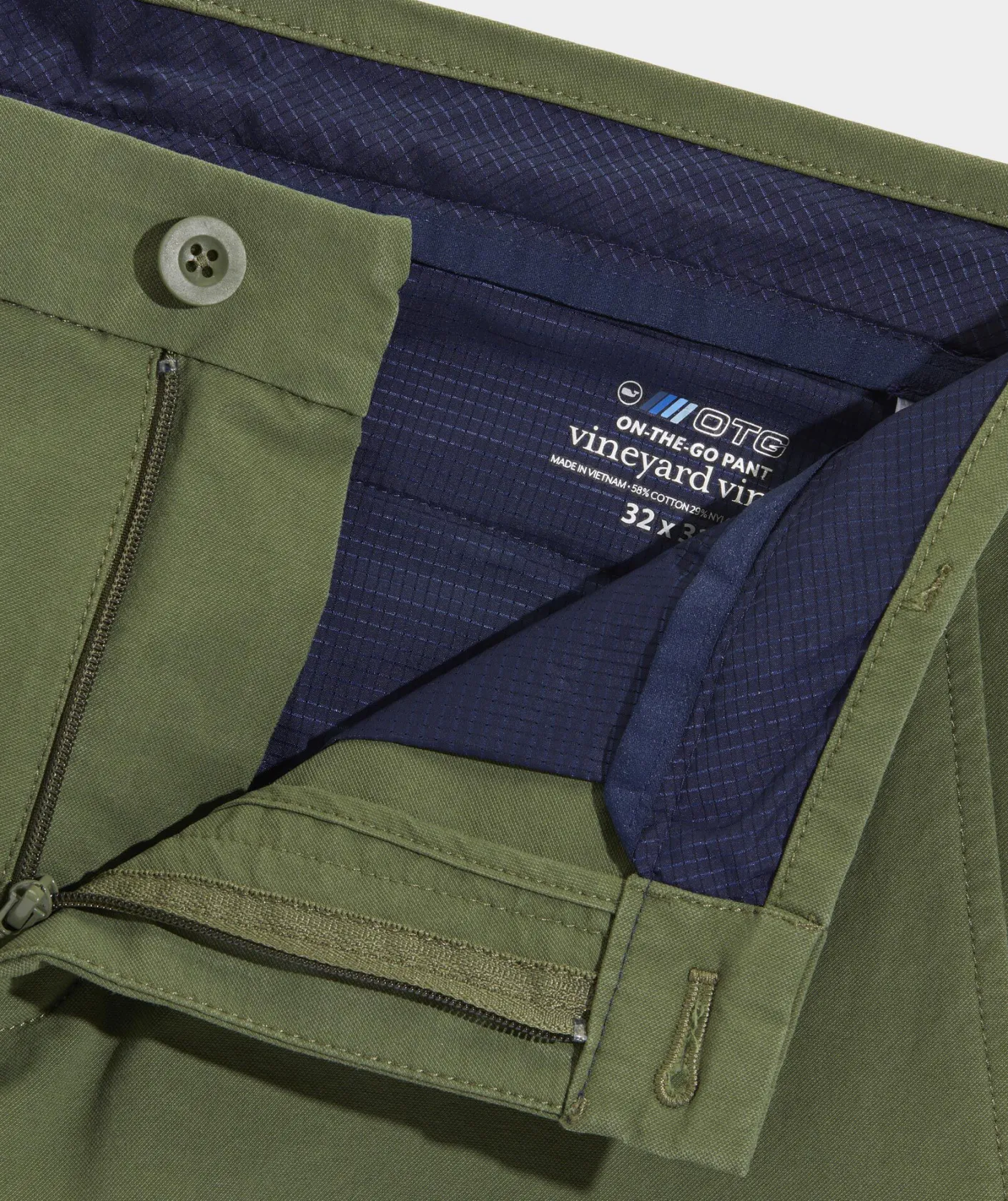 Pants & Chinos<Vineyard Vines On-The-Go Canvas Pants Cypress