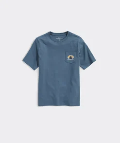 Button-Down Shirts For Men|Button-Down Shirts<Vineyard Vines On-The-Go Nylon Striped Shirt Blue Bay