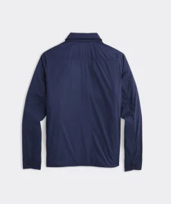 Jackets & Vests<Vineyard Vines On-The-Go Packable Jacket Nautical Navy