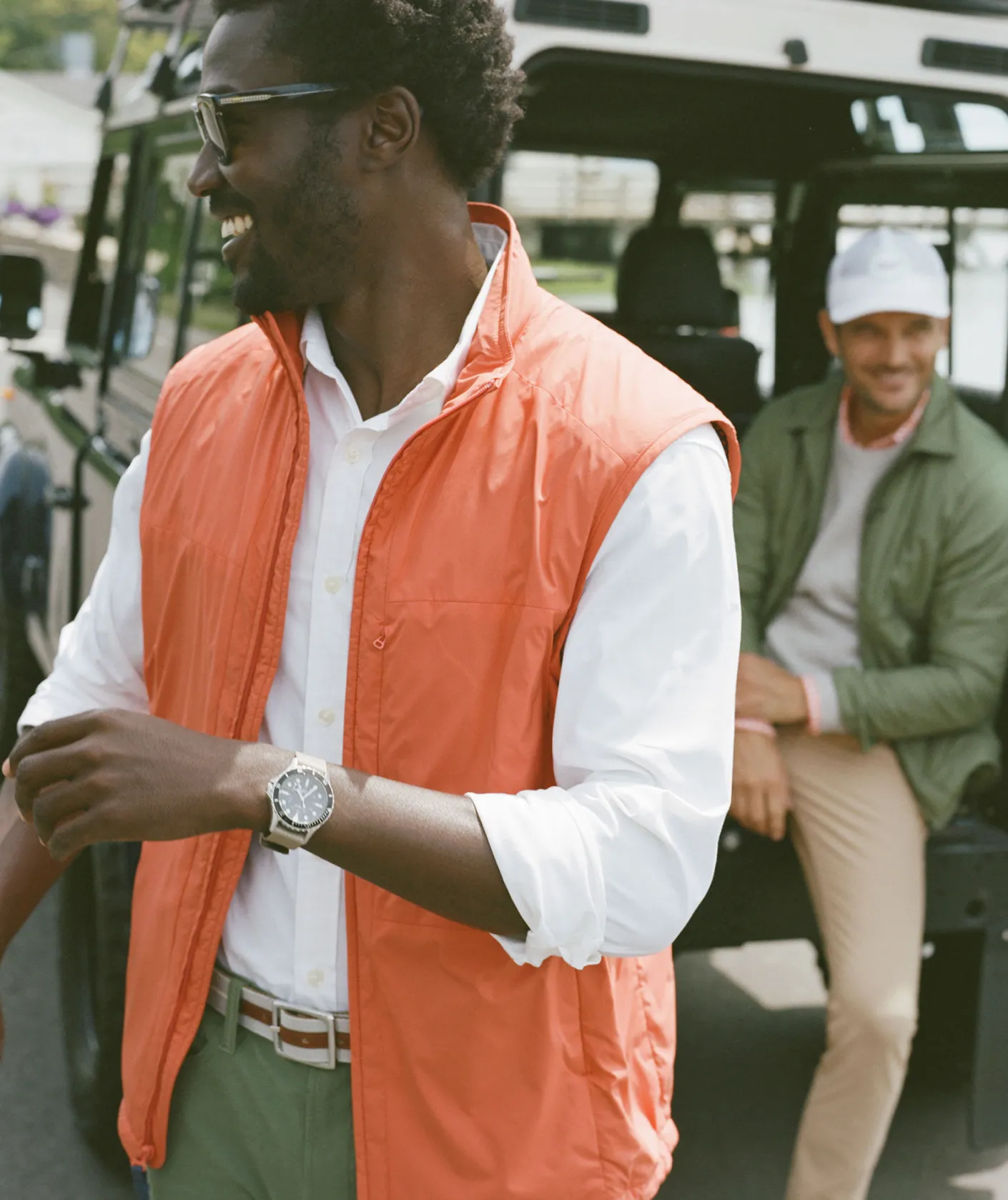 Jackets & Vests<Vineyard Vines On-The-Go Packable Vest Cocktail Sauce