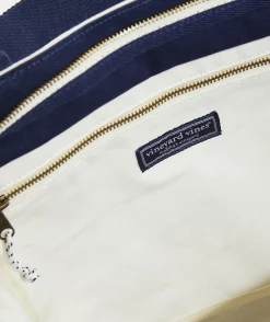 Mens|Tees<Vineyard Vines On-The-Go Whale Outline Long-Sleeve Harbor Performance Tee Nautical Navy Hthr