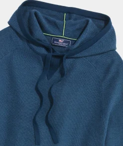 Sweatpants & Sweatshirts|Sweaters<Vineyard Vines On-The-Go Wool Hoodie Mallard Blue