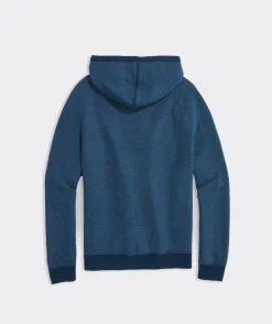 Sweatpants & Sweatshirts|Sweaters<Vineyard Vines On-The-Go Wool Hoodie Mallard Blue