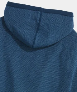 Sweatpants & Sweatshirts|Sweaters<Vineyard Vines On-The-Go Wool Hoodie Mallard Blue