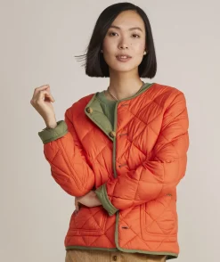Jackets & Vests<Vineyard Vines Oversized Puffer Vest Turf Green