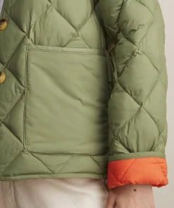 Jackets & Vests<Vineyard Vines Oversized Puffer Vest Turf Green
