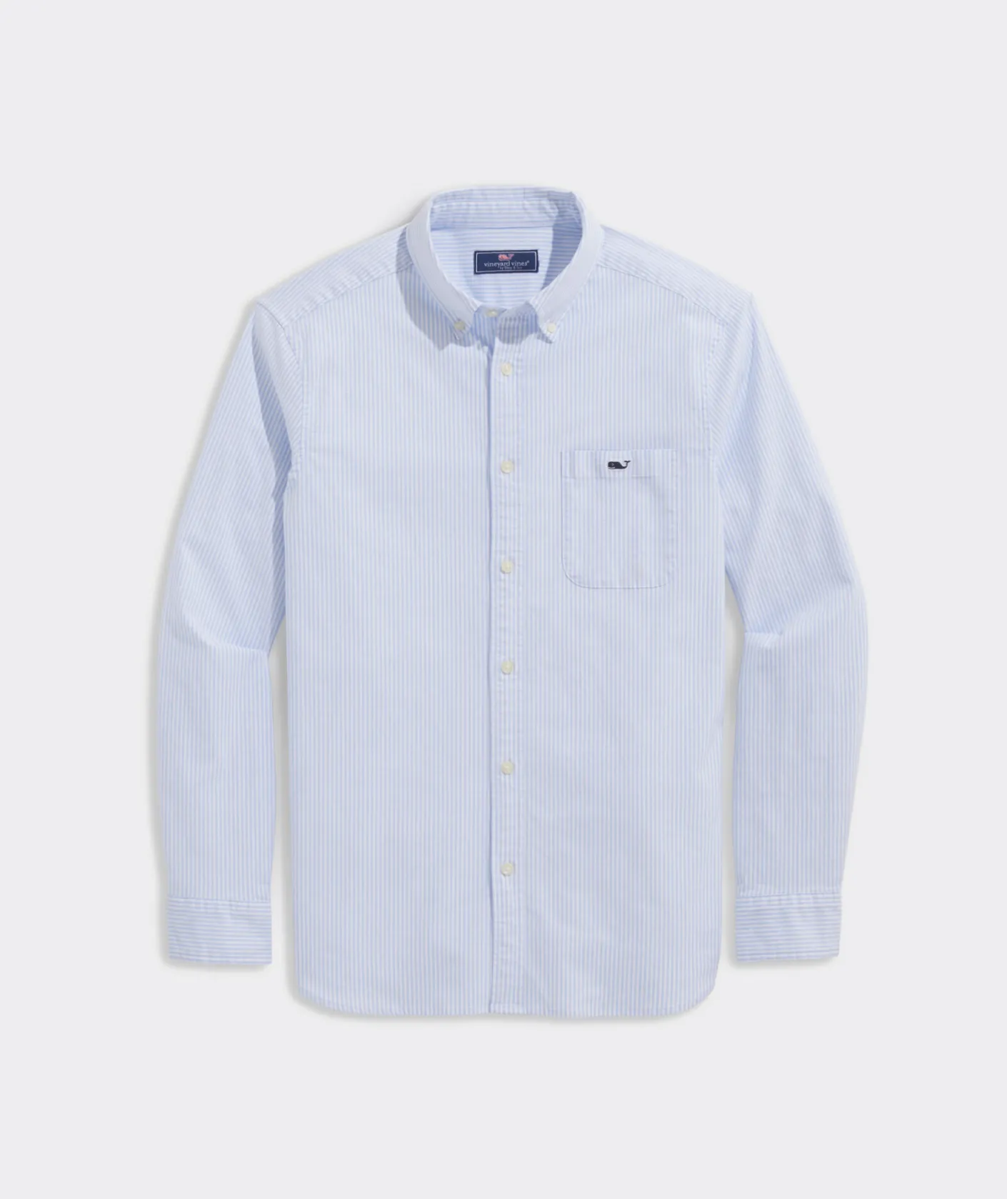Button-Down Shirts<Vineyard Vines Oxford Stripe Shirt Ocean Breeze