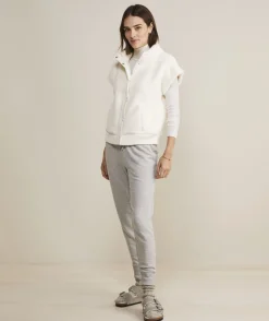 Jackets & Vests<Vineyard Vines Packable Metallic Puffer Vest Pearlized Stone