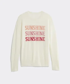 Sweaters<Vineyard Vines Palm Tree Intarsia Cashmere Crewneck Sweater Caicos