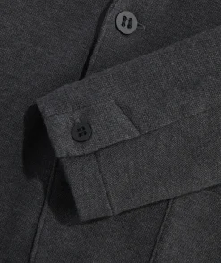 Blazers<Vineyard Vines Pique Knit Blazer Charcoal