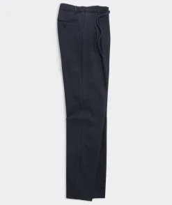 Pants & Chinos<Vineyard Vines Pleated Knit Pull-On Pants Nautical Navy