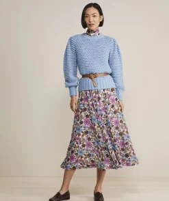 Sweaters<Vineyard Vines Popcorn Stitch Sweater Jake Blue Heather