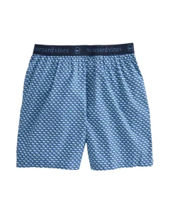 Boxers & Underwear<Vineyard Vines Printed Boxers Whale-Moonshine