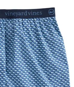 Boxers & Underwear<Vineyard Vines Printed Boxers Whale-Moonshine