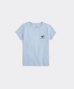 Polos For Men|Mens<Vineyard Vines Printed Sankaty Polo Micro Waves Oc Brz