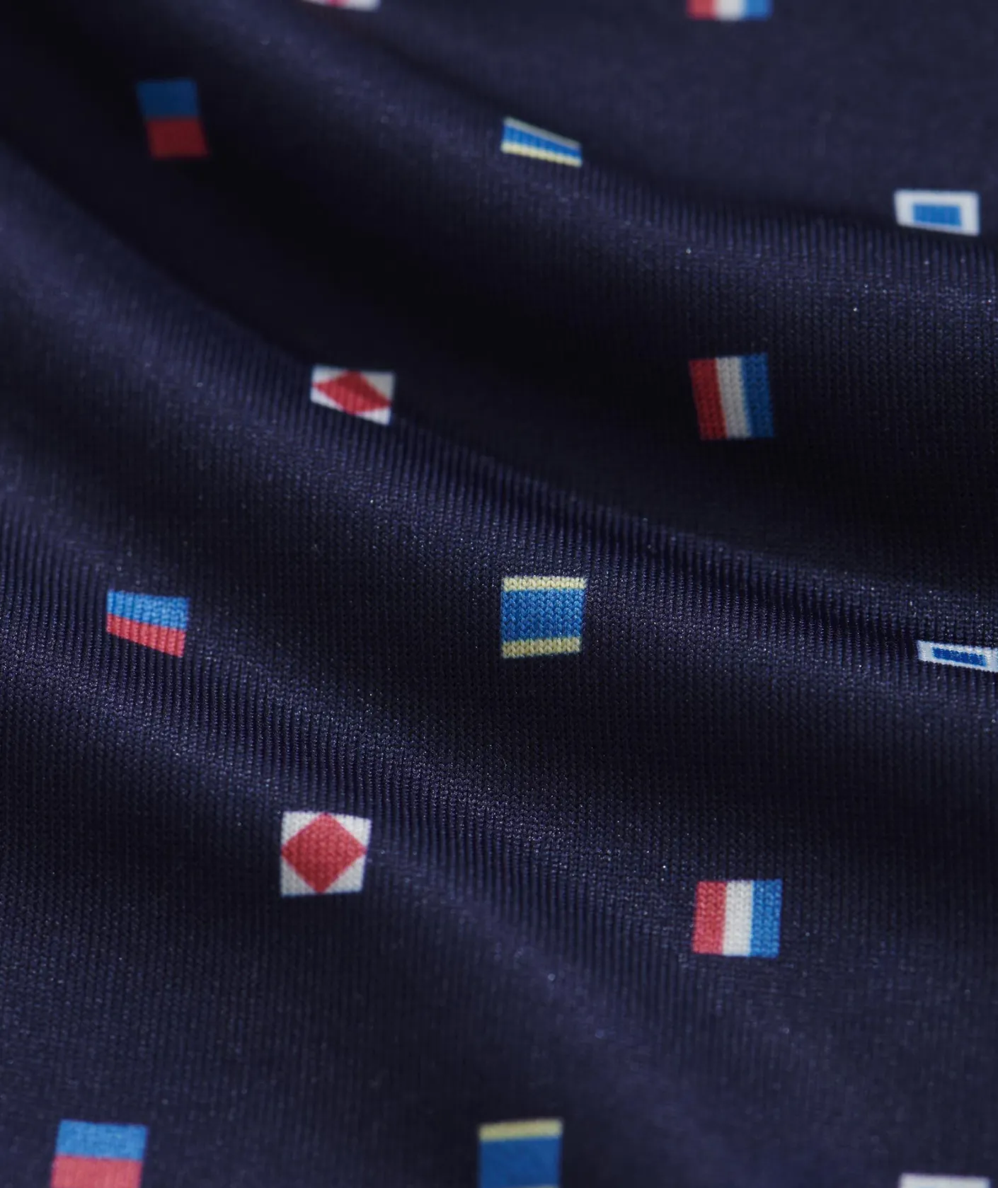 Polos<Vineyard Vines Printed Sankaty Polo Burgee-Nautical Navy