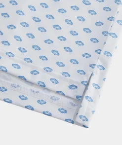 Polos<Vineyard Vines Printed Sankaty Polo Overboard All Wht