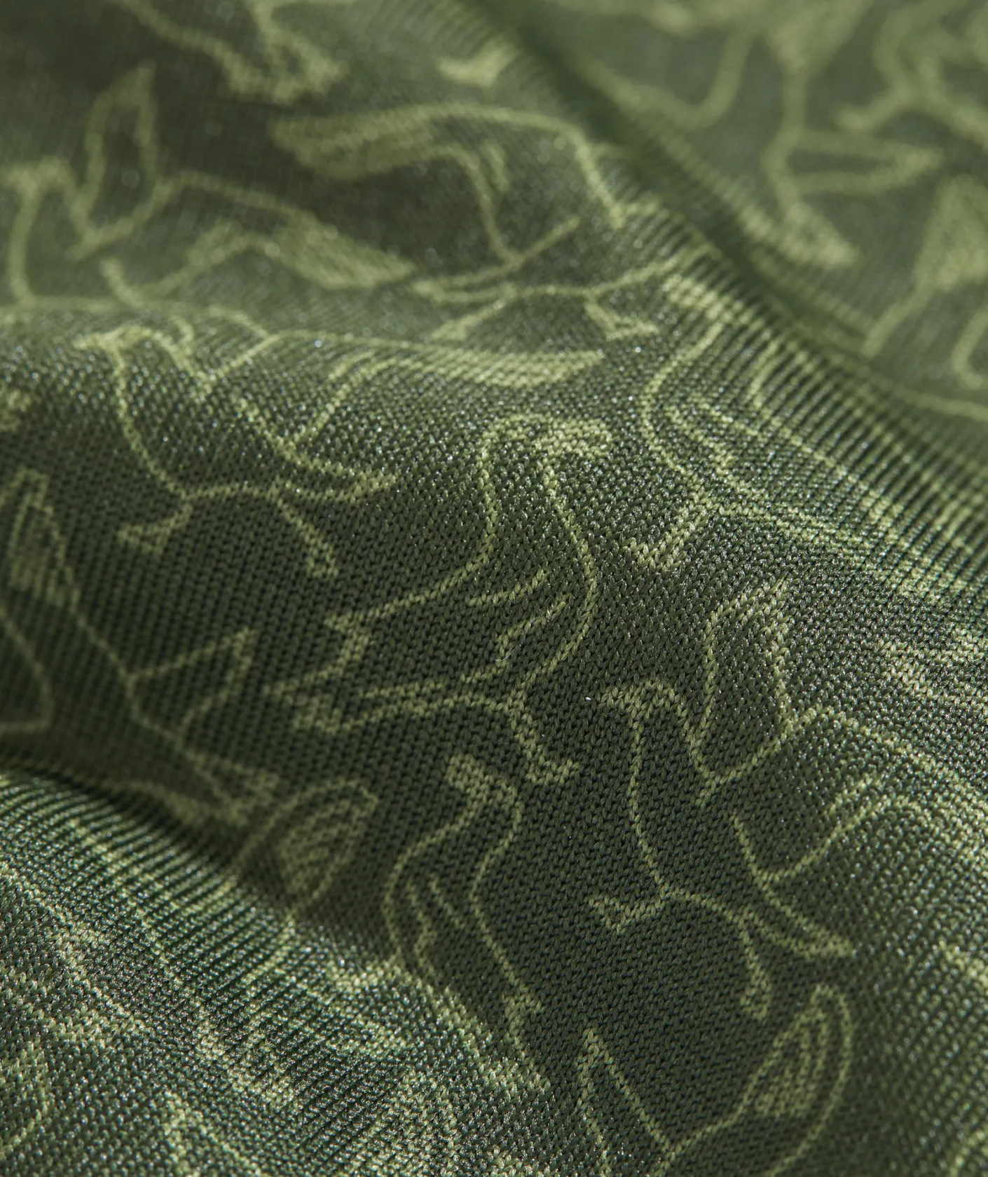 Polos<Vineyard Vines Printed Sankaty Polo Seagulls-Forest Oliv