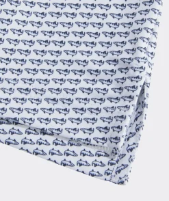 Polos<Vineyard Vines Printed Sankaty Polo Bonefish White Cap