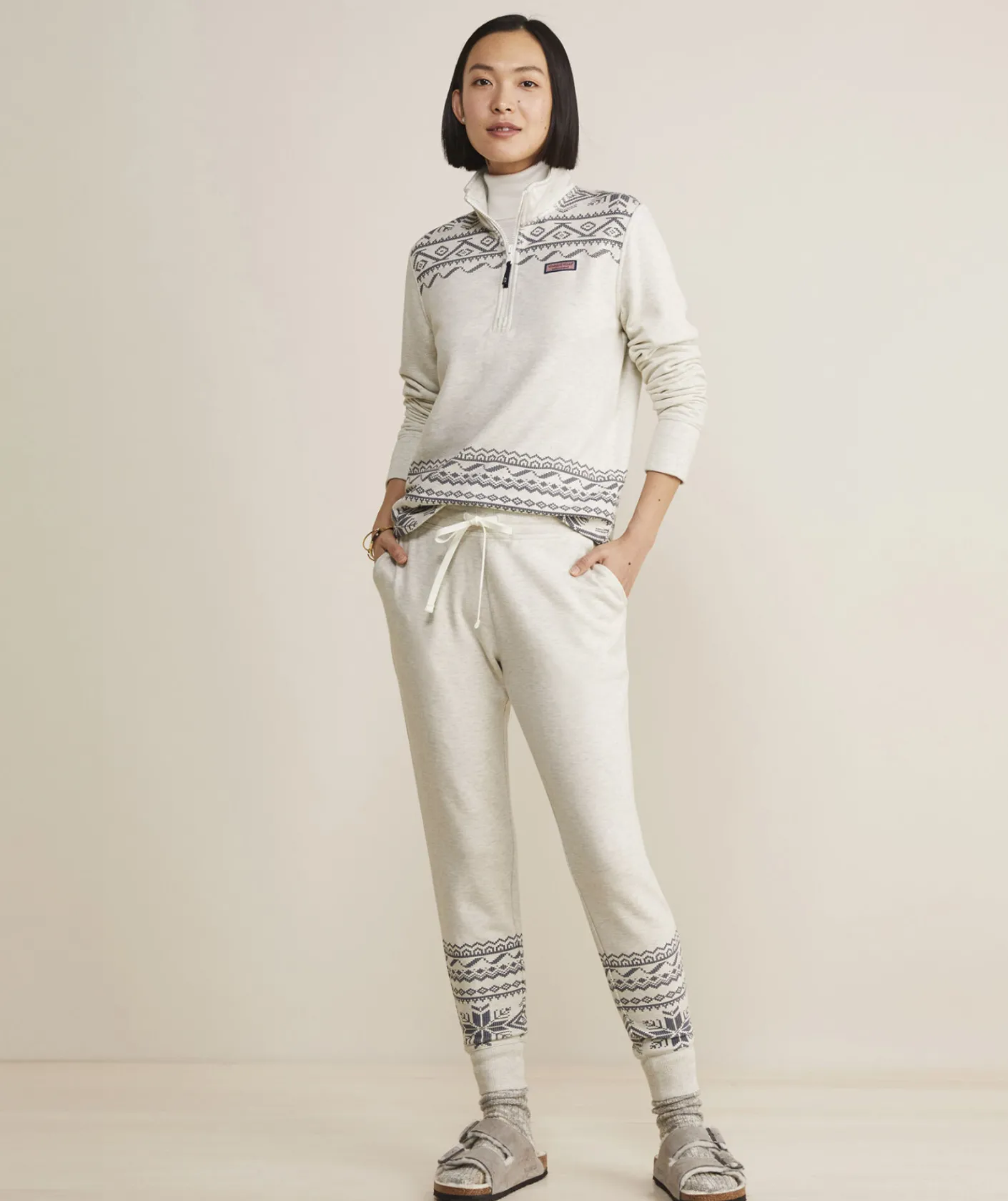 Sweatshirts & Sweatpants<Vineyard Vines Printed Sankaty Shep Shirt™ Foulard Dot - Navy