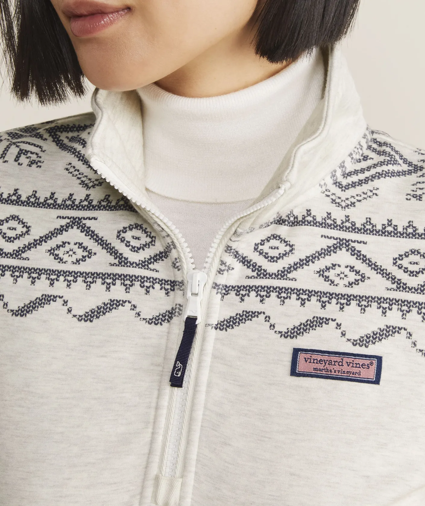 Sweatshirts & Sweatpants<Vineyard Vines Printed Sankaty Shep Shirt™ Foulard Dot - Navy