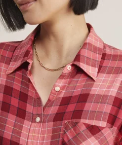 Shirts & Tops<Vineyard Vines Puff-Sleeve Top Brush Floral - Marsh