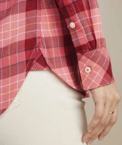 Shirts & Tops<Vineyard Vines Puff-Sleeve Top Brush Floral - Marsh