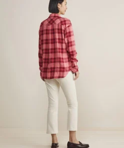 Shirts & Tops<Vineyard Vines Puff-Sleeve Top Brush Floral - Marsh