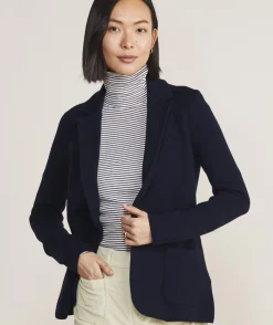 Jackets & Vests<Vineyard Vines Quilted Bouclé Jacket Marshmallow