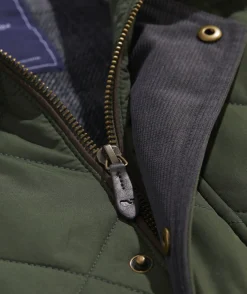 Jackets & Vests<Vineyard Vines Quilted Dorset Jacket Forest Olive