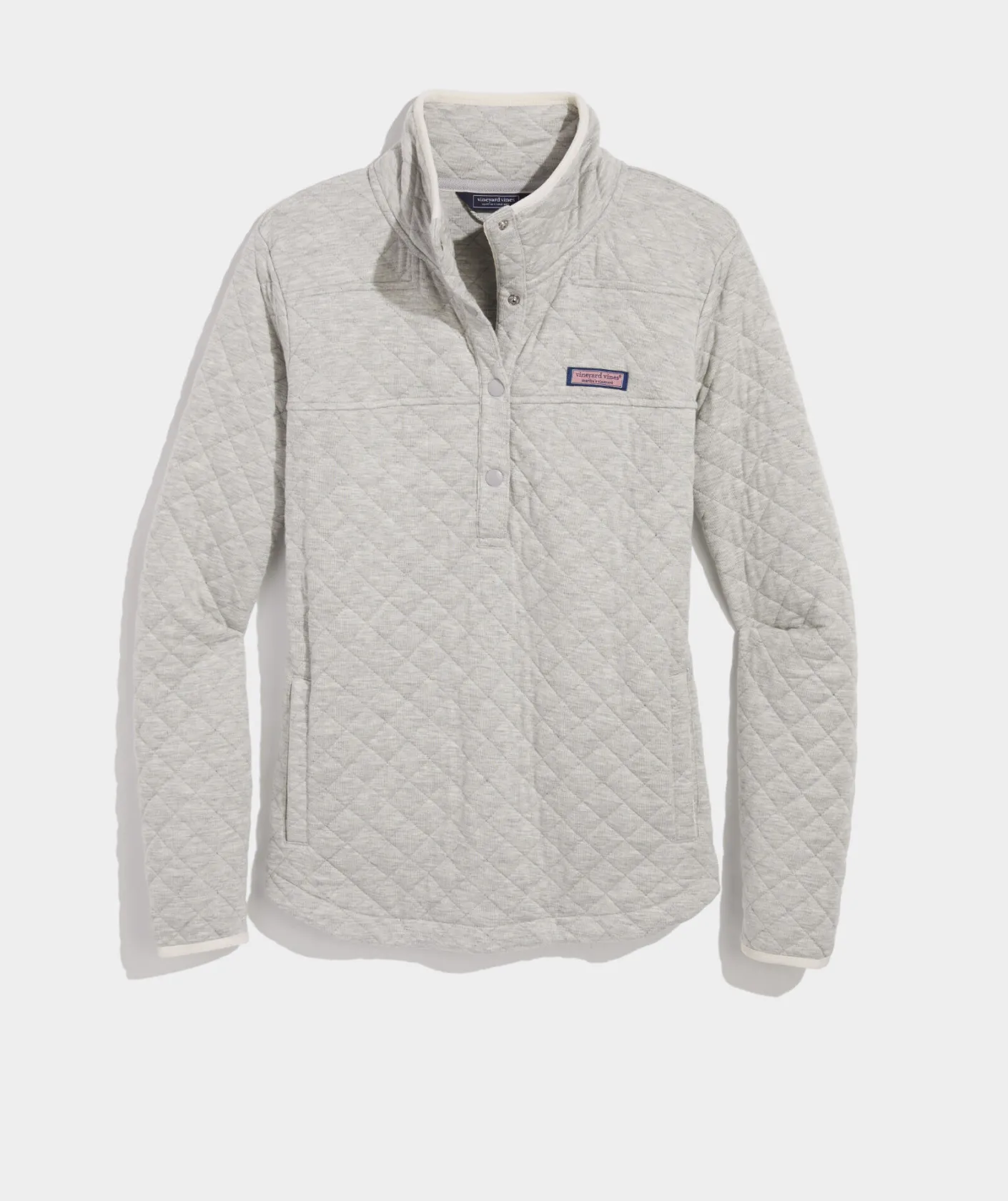 Sweatshirts & Sweatpants<Vineyard Vines Quilted Dreamcloth® Shep Shirt™ Toasted Almond Hthr