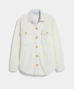 Jackets & Vests|Sweatshirts & Sweatpants<Vineyard Vines Quilted Dreamcloth® Shirt Jacket Nautical Navy Hthr