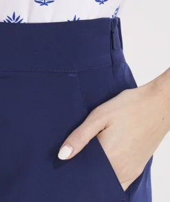 Shorts & Skorts<Vineyard Vines Retro Colorblock Performance Skort Turf Green
