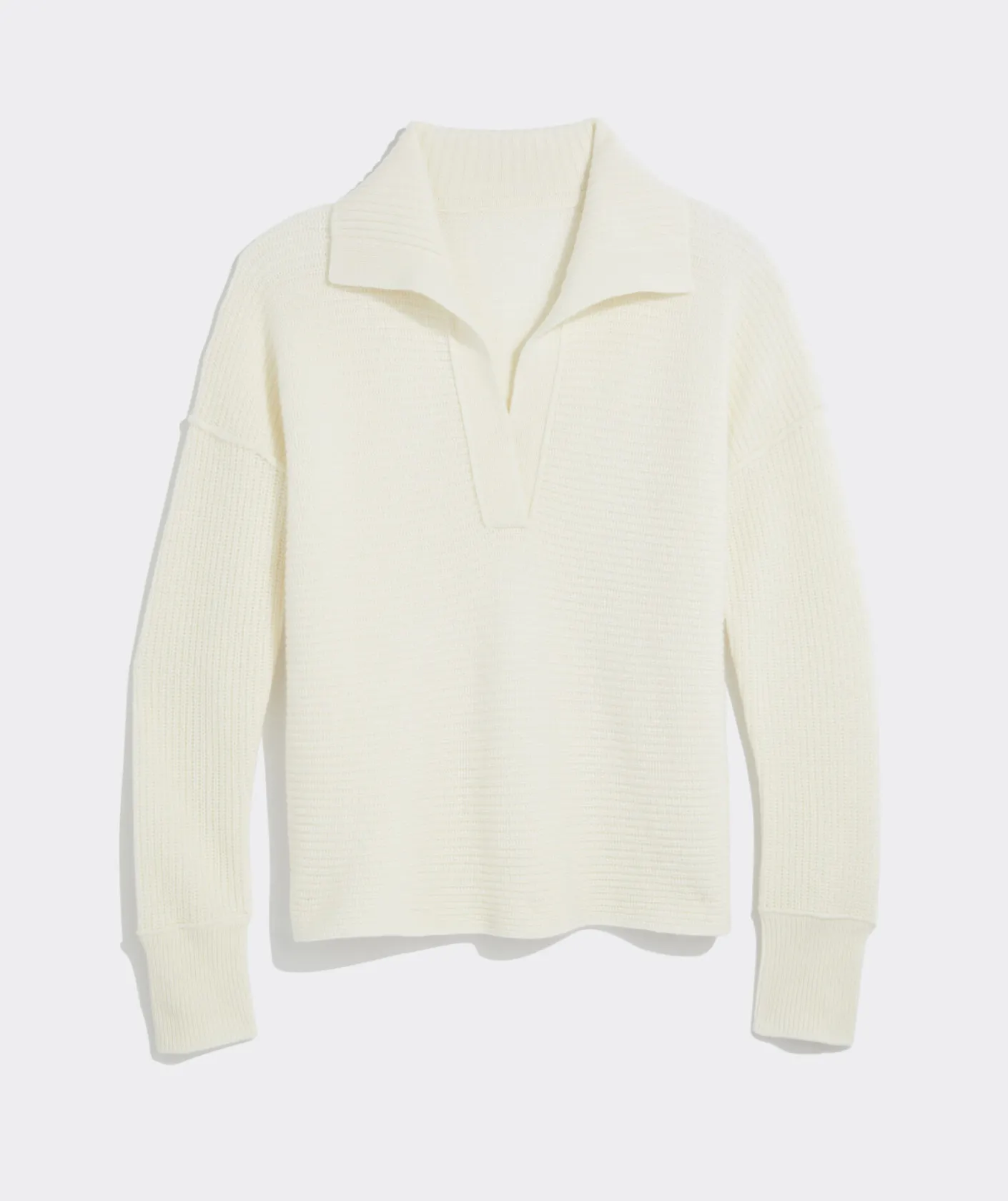 Sweaters<Vineyard Vines Ribbed Cashmere Polo Sweater Blue Moon