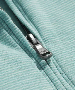 Quarter-Zips<Vineyard Vines Saltwater Quarter-Zip Aqua Ocean