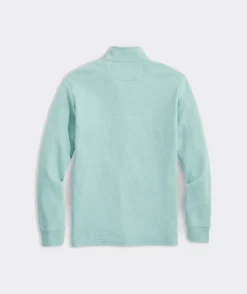 Quarter-Zips<Vineyard Vines Saltwater Quarter-Zip Aqua Ocean