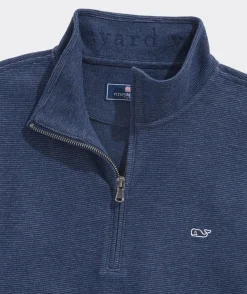 Quarter-Zips<Vineyard Vines Saltwater Quarter-Zip Deep Bay