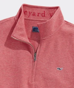 Quarter-Zips<Vineyard Vines Saltwater Quarter-Zip Sailors Red
