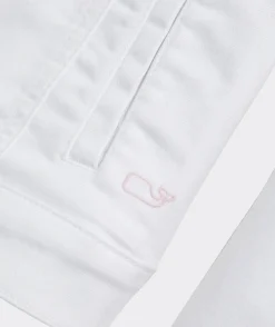 Polos For Men|Mens<Vineyard Vines Sankaty Pique Long-Sleeve Polo White Cap