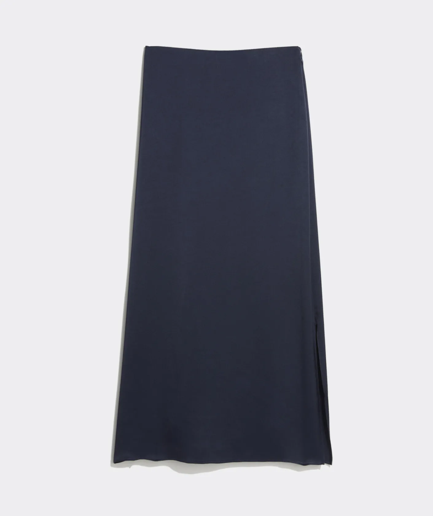 Dresses & Skirts<Vineyard Vines Satin Midi Slip Skirt Nautical Navy