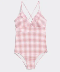 Swim & Cover-Ups<Vineyard Vines Sconset One-Piece Nautical Navy