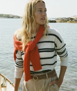 Sweaters<Vineyard Vines Seaspun Cashmere Colorblock Cardigan Camel