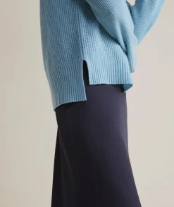 Sweaters<Vineyard Vines Seaspun Cashmere Ribbed Crewneck Sweater Cypress